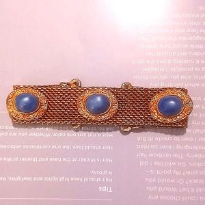 Vintage blue stone bracelet